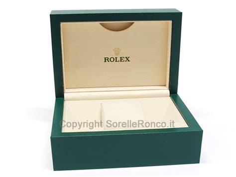 scatola confezione orologio rolex|Scatola rolex a orologi da polso .